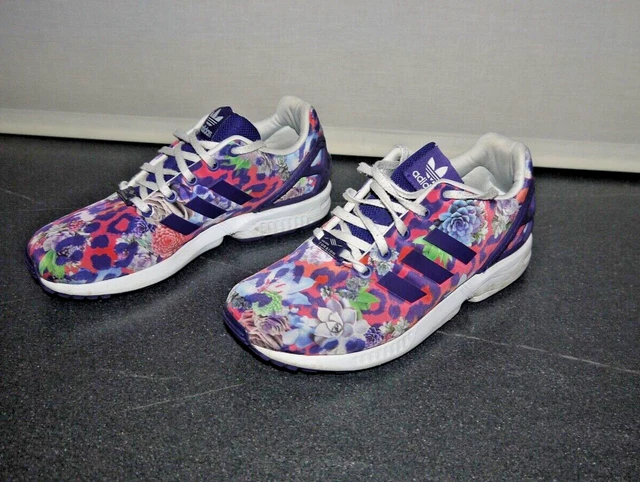 WOMENS ADIDAS ORIGINALS ZX Flux K Torsion Floral Trainers UK Size 5.5 35.00 PicClick UK