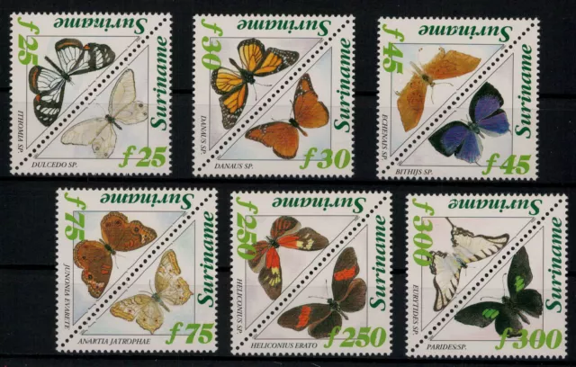 Surinam; Schmetterlinge 1994 kpl. **  (25,-)