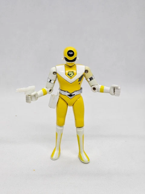 Bandai Jeu Figurine Bandai Maskman/Bioman Rouge - Métal Et Plastique, Années 1980, Occasion En Bon état Kimono Homme