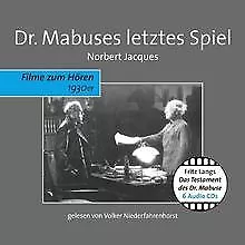 Dr. Mabuses letztes Spiel, 6 Audio-CDs von Norbert Jacques | Buch | Zustand gut