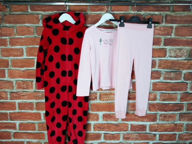 Girls Bundle Age 4-5 Years Mothercare M&S Pyjama Set Nightwear Sleepsuit 110Cm