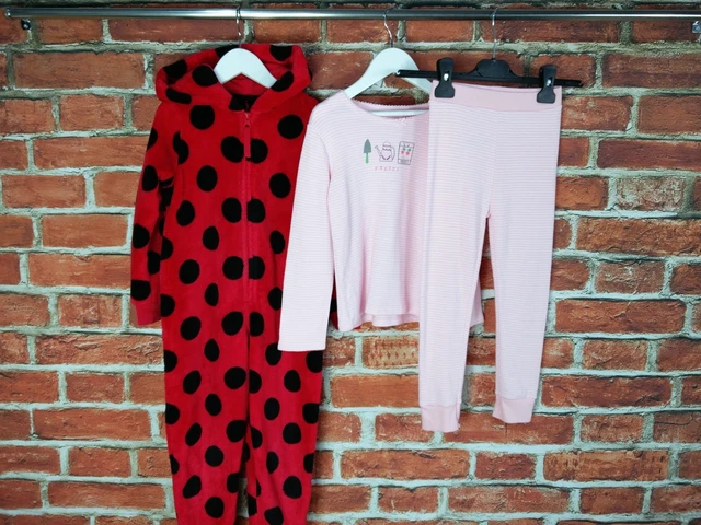 Girls Bundle Age 4-5 Years Mothercare M&S Pyjama Set Nightwear Sleepsuit 110Cm