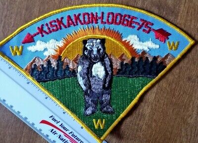 Boy Scout Kiskakon 75 Anthony Wayne Area Council 157 IN OA Neckerchief Pie Patch