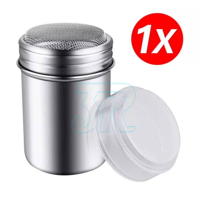 Icing Sugar Cocoa Coffee Shaker Stainless Steel Flour Duster Chocolate Powder