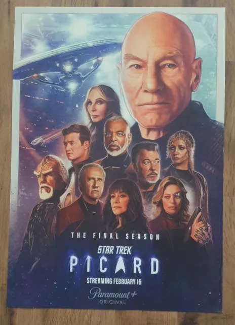 Star Trek Picard Final Season Poster A3 brand new