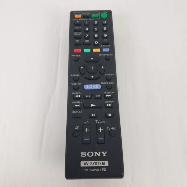 Sony RM-ADP054 AV System Stereo Remote Control - Genuine OEM - Tested fr