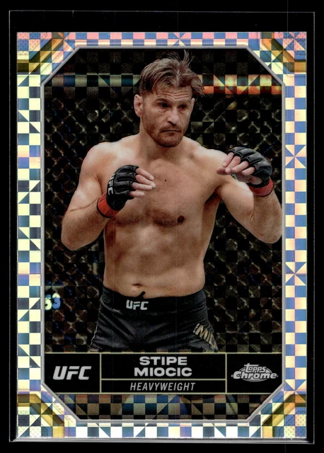 2024 TOPPS CHROME UFC Jon Jones Super Giant RÉFRACTEUR #SUG-1 EUR 4,40