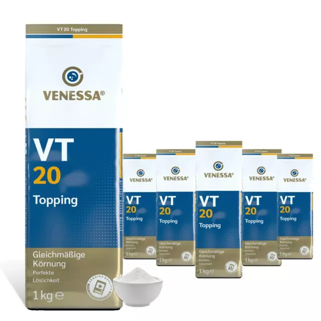 VENESSA VT 20 Topping 1kg 5kg 10kg 20kg Magermilchpulver Für Vending und Office