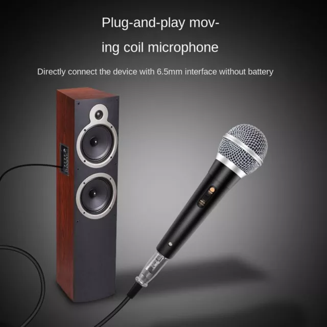 Karaoke-Mikrofon Handheld Professionelles Kabelgebundenes Dynamisches Mikro Q7O3 3