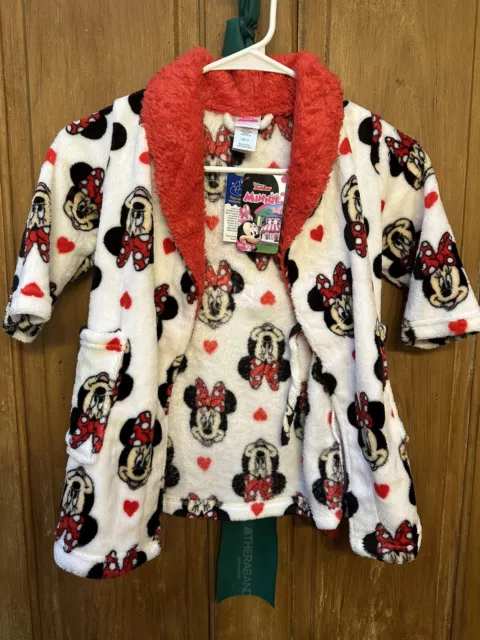 Minnie Mouse Disney Junior Robe Size 2T