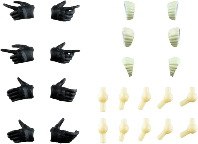Kleine Waffenkammer LAOP08 Sosai Shoujo Teien Taktisch Handschuhe Schwarz Modell