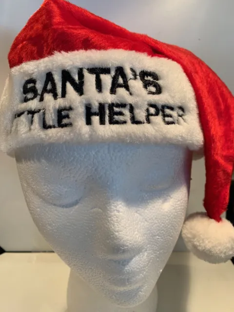 Christmas Santa’s Little Helper Christmas Plush Cosplay Holiday Costume Caps US