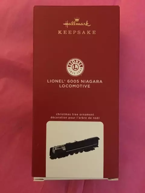 Hallmark Keepsake Ornament 2020 Lionel 6005 Niagara Locomotive die cast metal