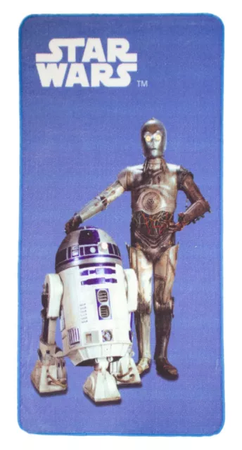 Star Wars Teppich- 067 x 125 cm R2-D2 und C-3PO, SW26