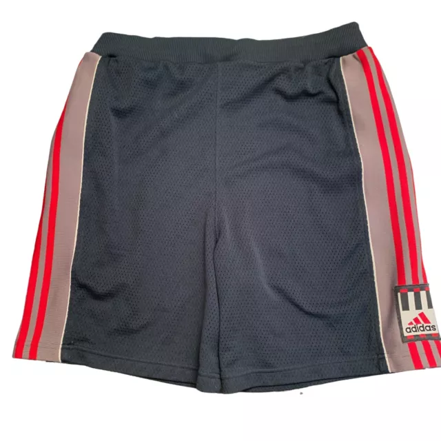 Y2K Adidas Basketball Navy Mesh Athletic Shorts Men's Size  M VTG 90’s