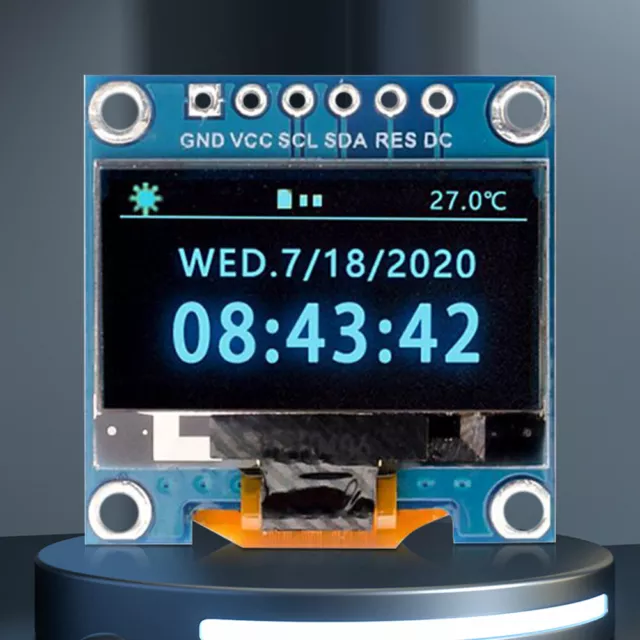 D3# 0,96 Zoll Display-Modul 6/7 Pin SSD1315 Treiber LCD-Modul Weiß/Blau/Zweifarb