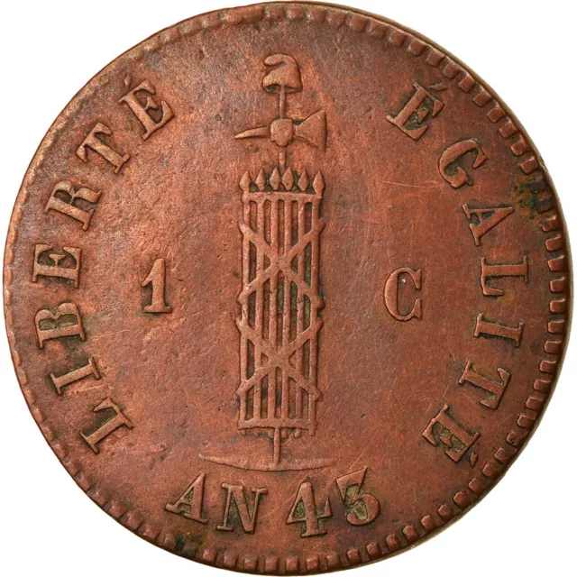 [#864796] Coin, Haiti, Centime, 1846, EF, Copper, KM:24