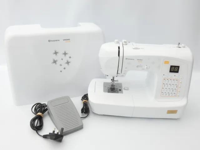 Husqvarna Viking H Class 100Q Sewing Machine - Includes Accessories, Lightweight