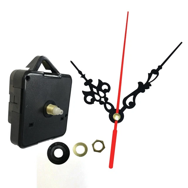 Juego de herramientas de reparación de pared con mecanismo de movimiento de reloj de cuarzo de alta calidad