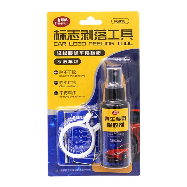 PLASTIC SCRAPER LETTERING Adhesive Badge Emblem Decal Remover Car Auto