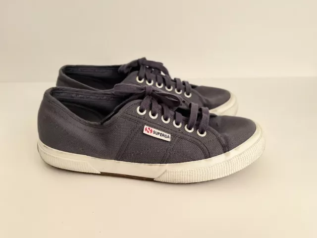 SUPERGA Cotu Classic Womens Shoes Size 9 Grey