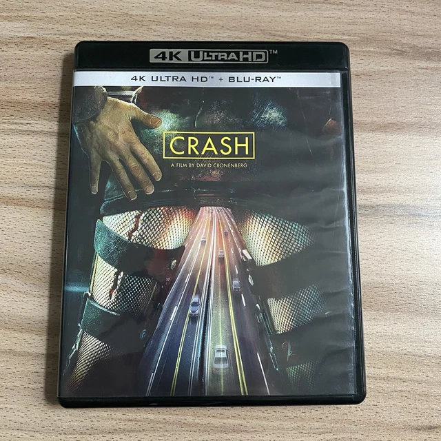 CRASH 4K UHD Bluray David Cronenberg Ultra Thriller Horror OOP RAR