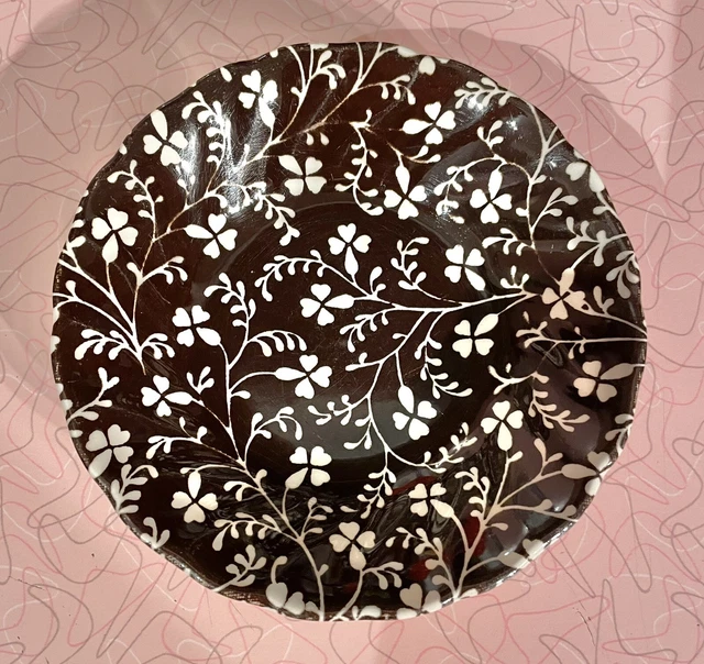 Laura Ashley Susanna Johnson Brothers Saucer Bowl Brown 5”