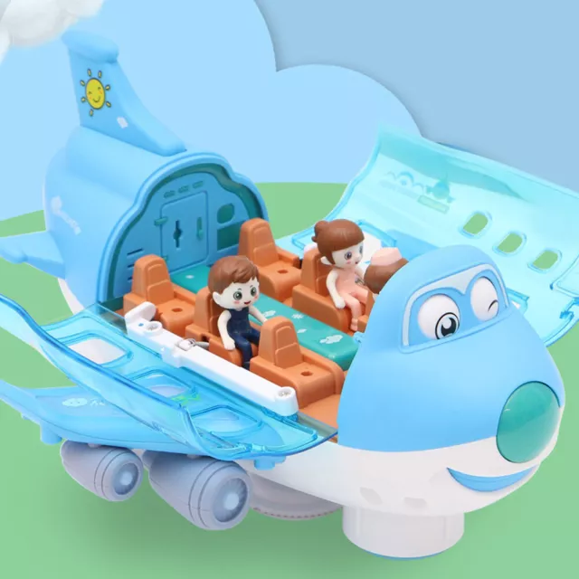 Cute Travel Dream Airplane Cartoon Aeroplane Toys Music Birthday Christmas Gifts