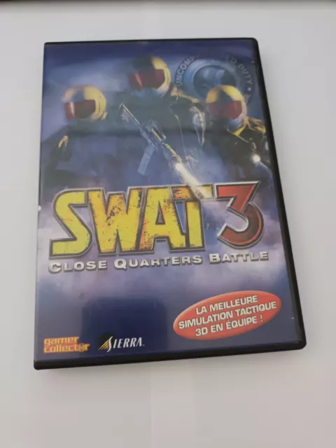 SWAT 3 Close Quarters Battle - Sans Notice - PC Windows - Occasion - PAL