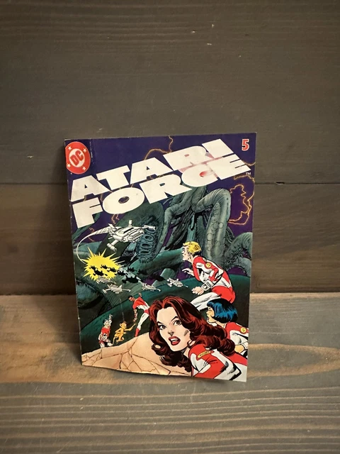 Vintage Atari Force #5 ATARI 2600 Comics 1982 Gil Kane Dick Giordano Roy Thomas
