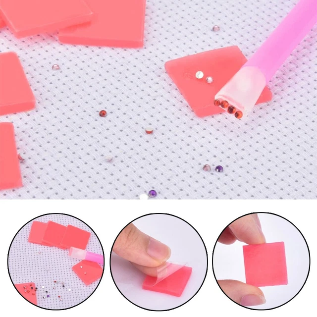 Inizia il tuo progetto di pittura diamantata fai da te con 50 pz colla argilla e penna appiccicosa