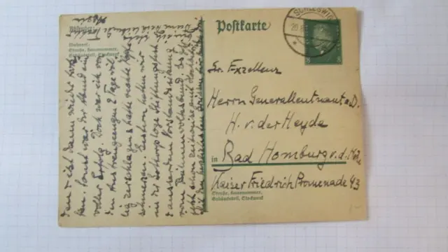 Germania intero stazionario Schleswig 1930 X6,7