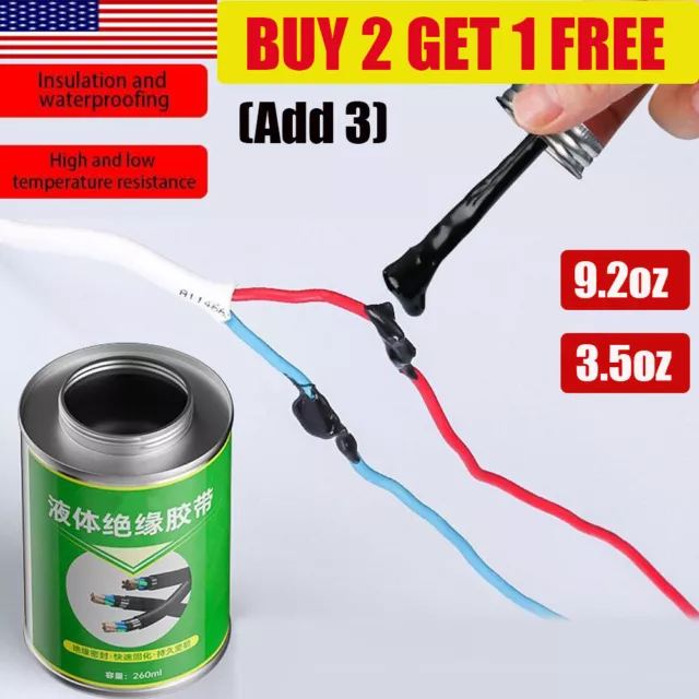 Liquid Insulation Electrical Tape Tube Paste Waterproof Dry Fast Anti-uv New