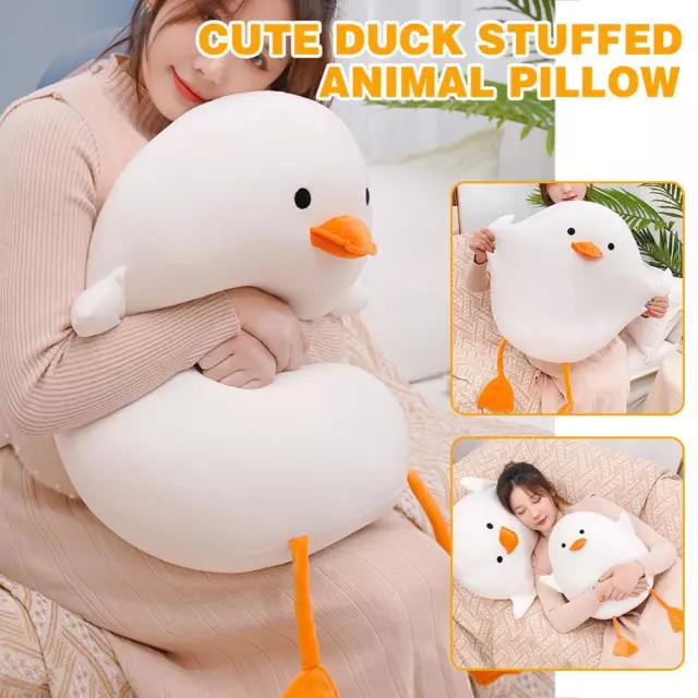 Creative Big Goose Plush Toy Stuffed Duck Doll Cute Animal Pillow Children GiJ9