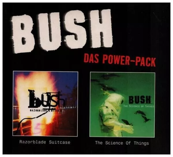 CD Bush Das Power-Pack: Razorblade Suitcase / The Science Of Things SLIPCASE