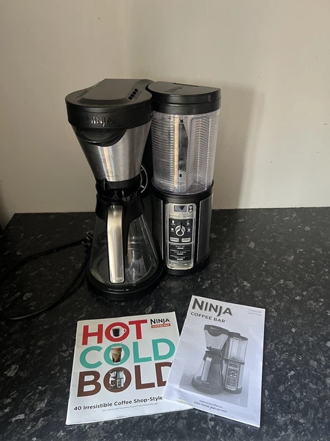 Ninja Auto-IQ Kaffeebarmaschine Modell CF060UK kaum benutzt Heiß- und Eiskaffee