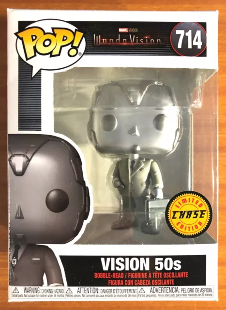 Funko POP!: Marvel- WandaVision - 50s Vision Figure