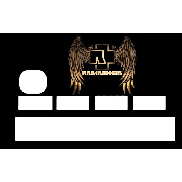 Sticker CB Rammstein Logo