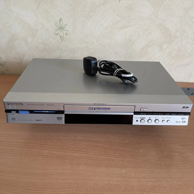 Panasonic DMR-E60 DVD Video Recorder - DV Input and 6 Hr Recording - SCART