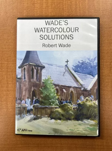 Robert Wade Watercolor Solutions DVD 2006 Art Instruction Lessons Watercolour