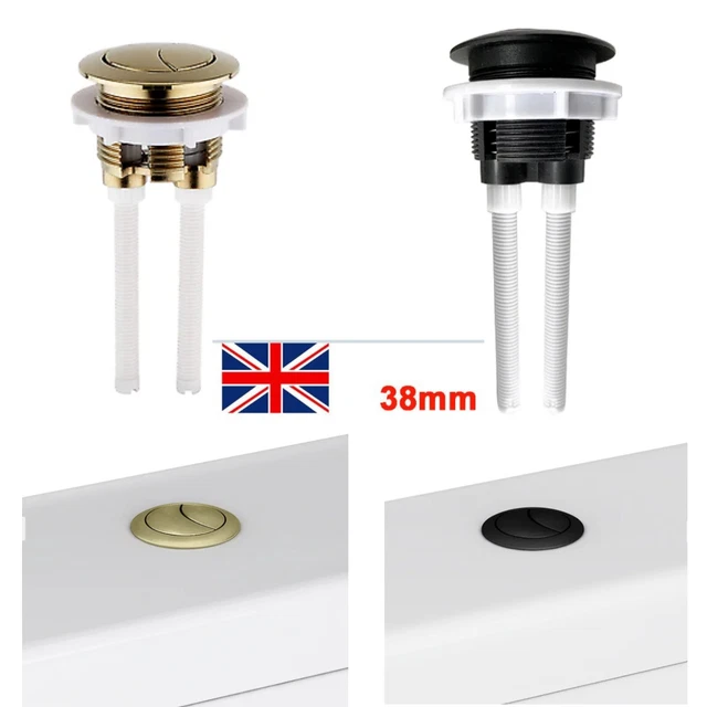 38MM REPLACEMENT DUAL Flush Push Button Toilet Cistern Water Saving
