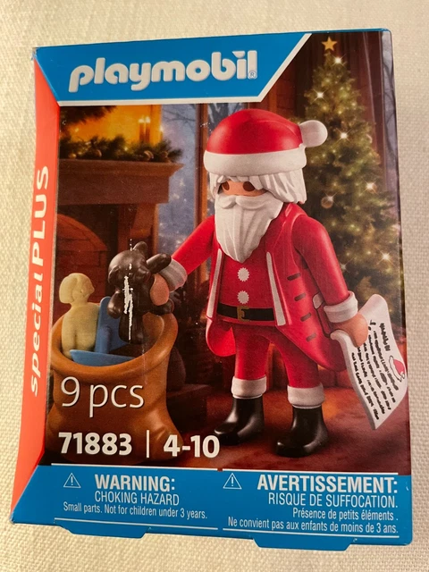 PLAYMOBIL Babbo Natale Mantello Lungo Rosso (N2201) Usato, Lotto PLAYMOBIL