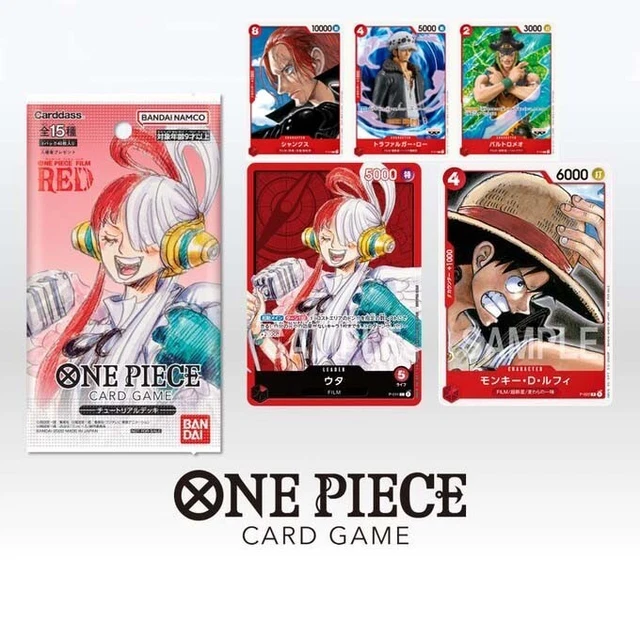 ONE PIECE CARD Game Tutorial Deck Film RED Movie Ver.2 Limited Japan