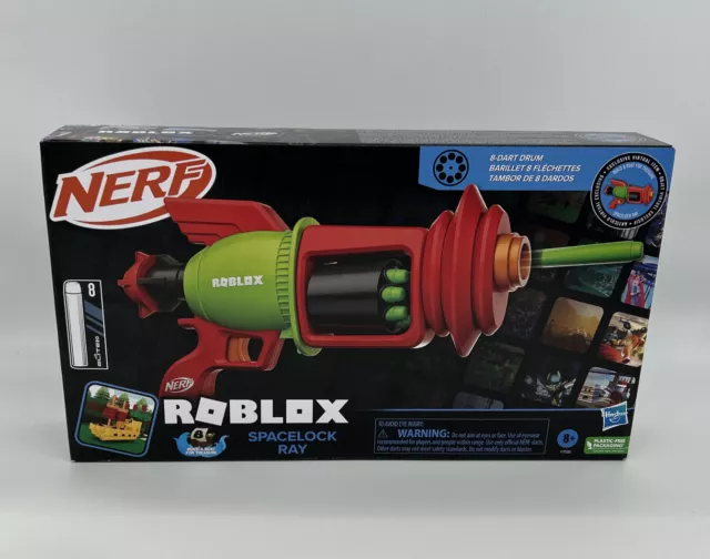 Nerf Roblox Build A Boat For Treasure: Spacelock Ray Blaster - Nerf