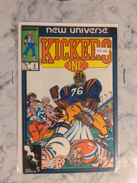 Kickers Inc. #4 9.0 1St App Marvel Comic Book E54-185