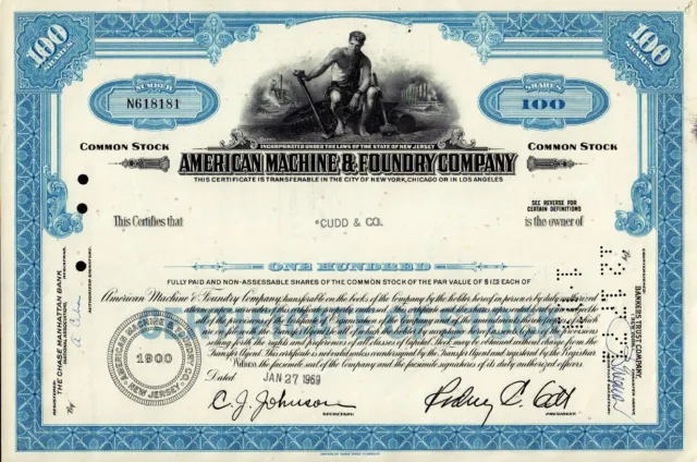 American Machine & Foundry Company ( AMF ) - Harley Davidson Owners 1969-1981