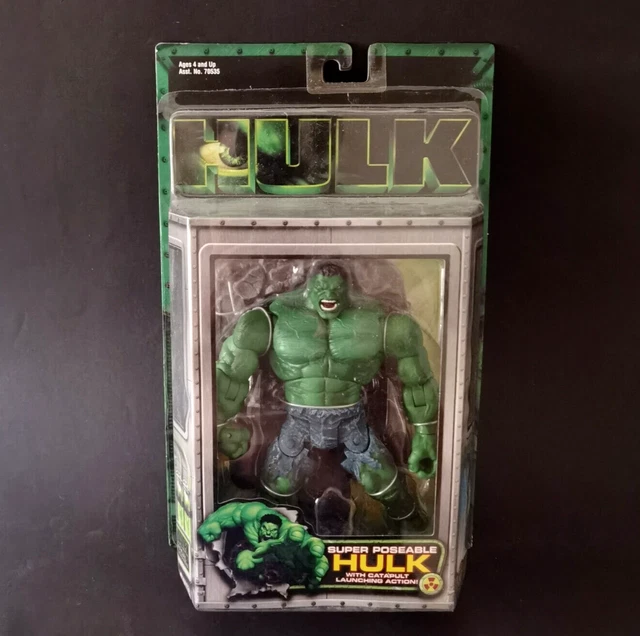 Figurine Hulk ToyBiz Twist 'E Slam, 17cm, 2003, Neuve Sous Emballage