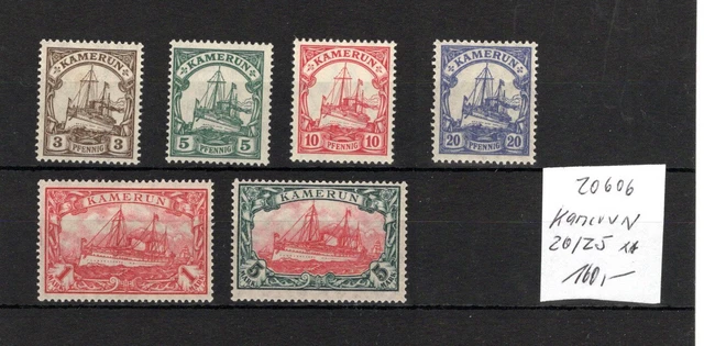Kamerun    **  20/25      Michel 160.-      K 20606