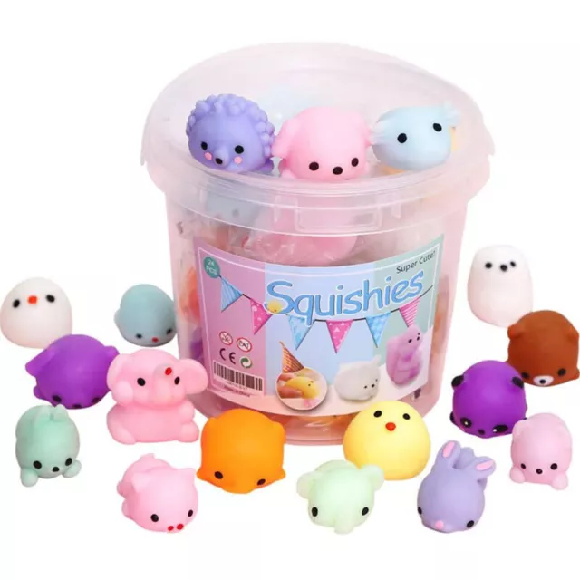 24pcs Squishy Toy Cute Animal Antistress Ball  Mochi Toy Stress Relief Toys 2