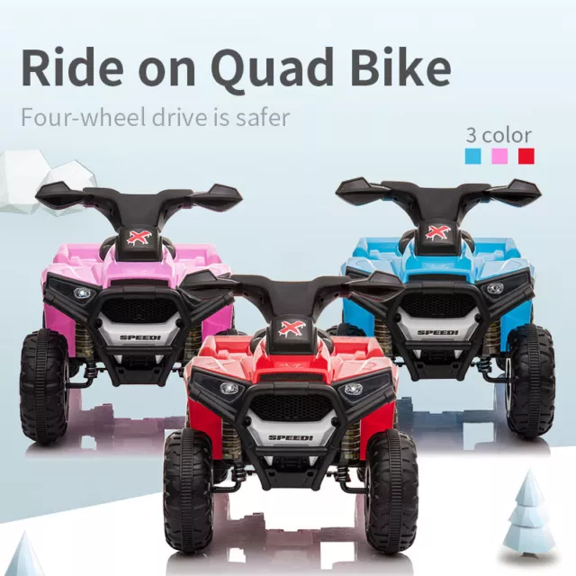 Jouet électrique pour enfants à batterie sur quad vélo VTT extérieur enfants tout-petits